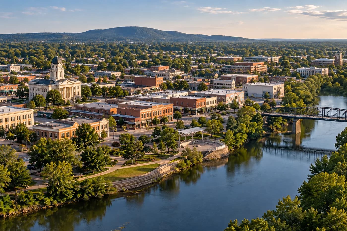 Conway, Arkansas cityscape