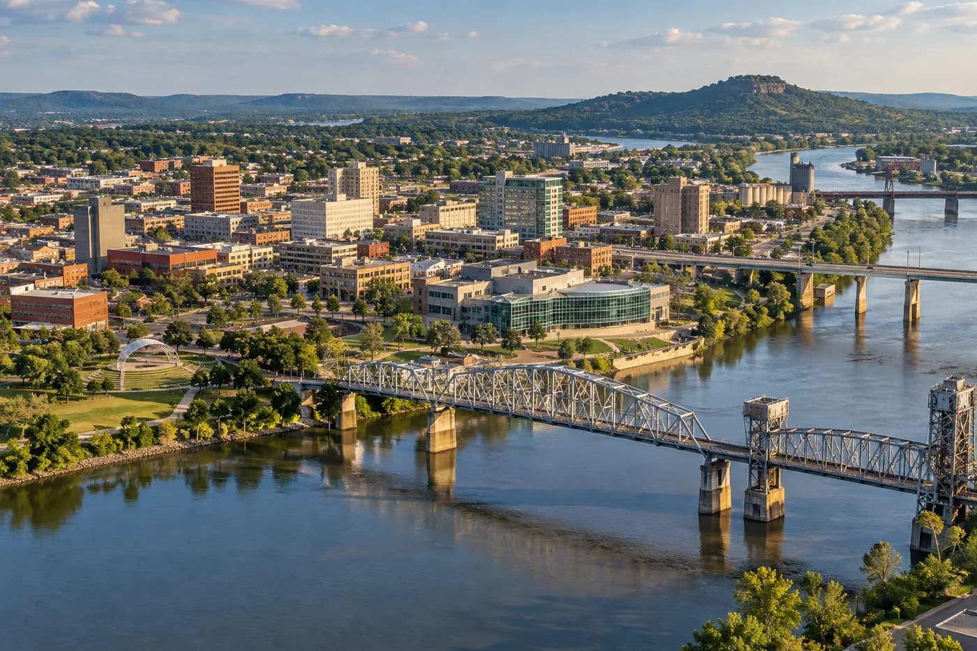 North Little Rock, Arkansas cityscape