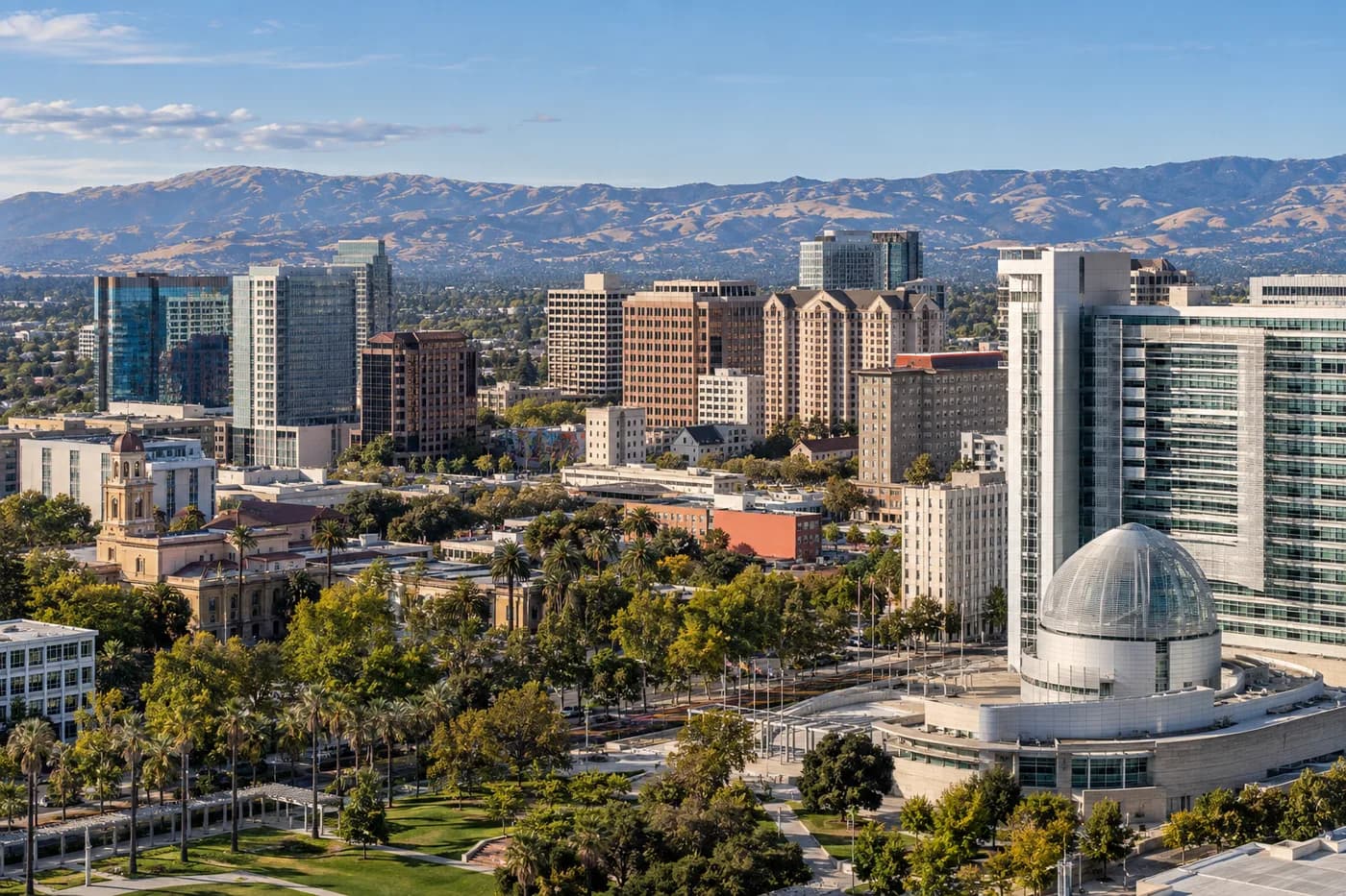 San Jose, California cityscape