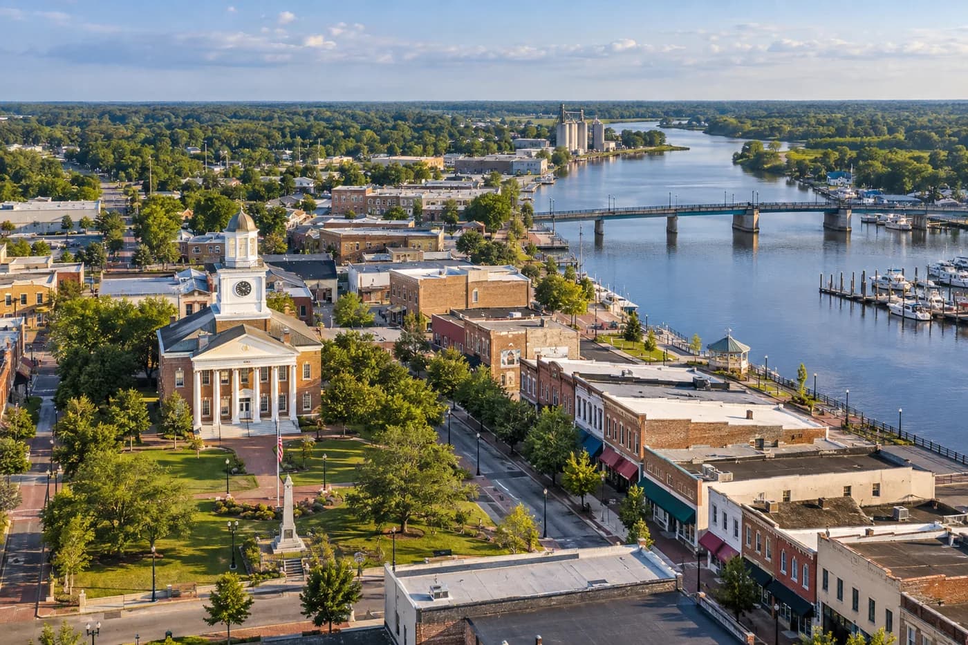 Seaford, Delaware cityscape