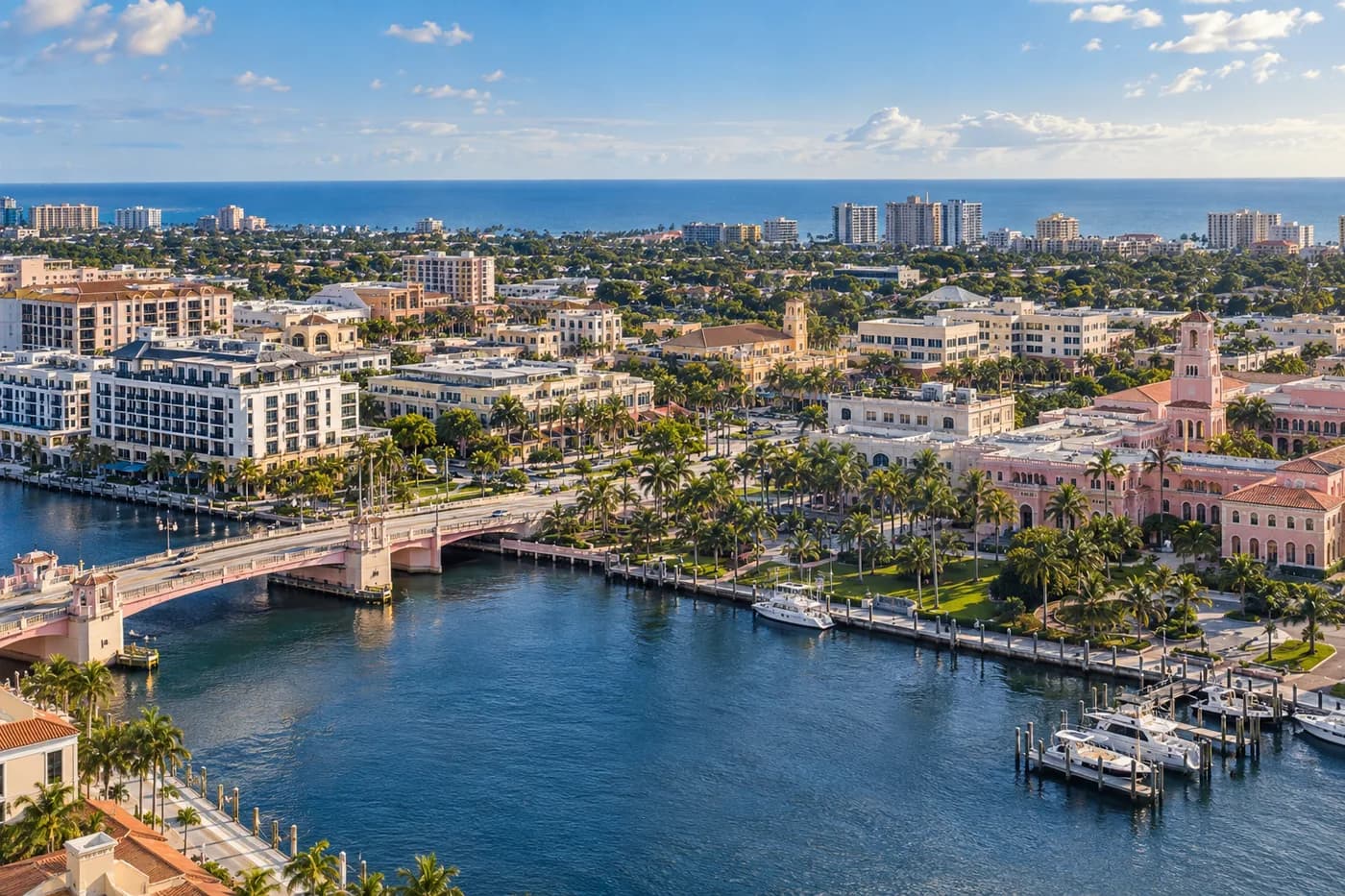 Boca Raton, Florida cityscape