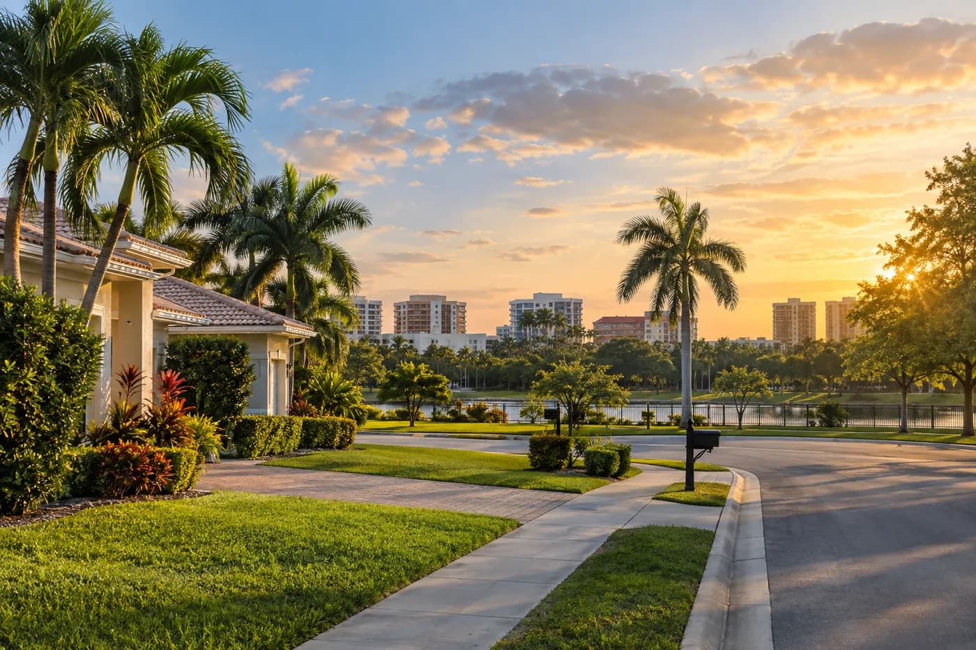 Miami Gardens, Florida cityscape