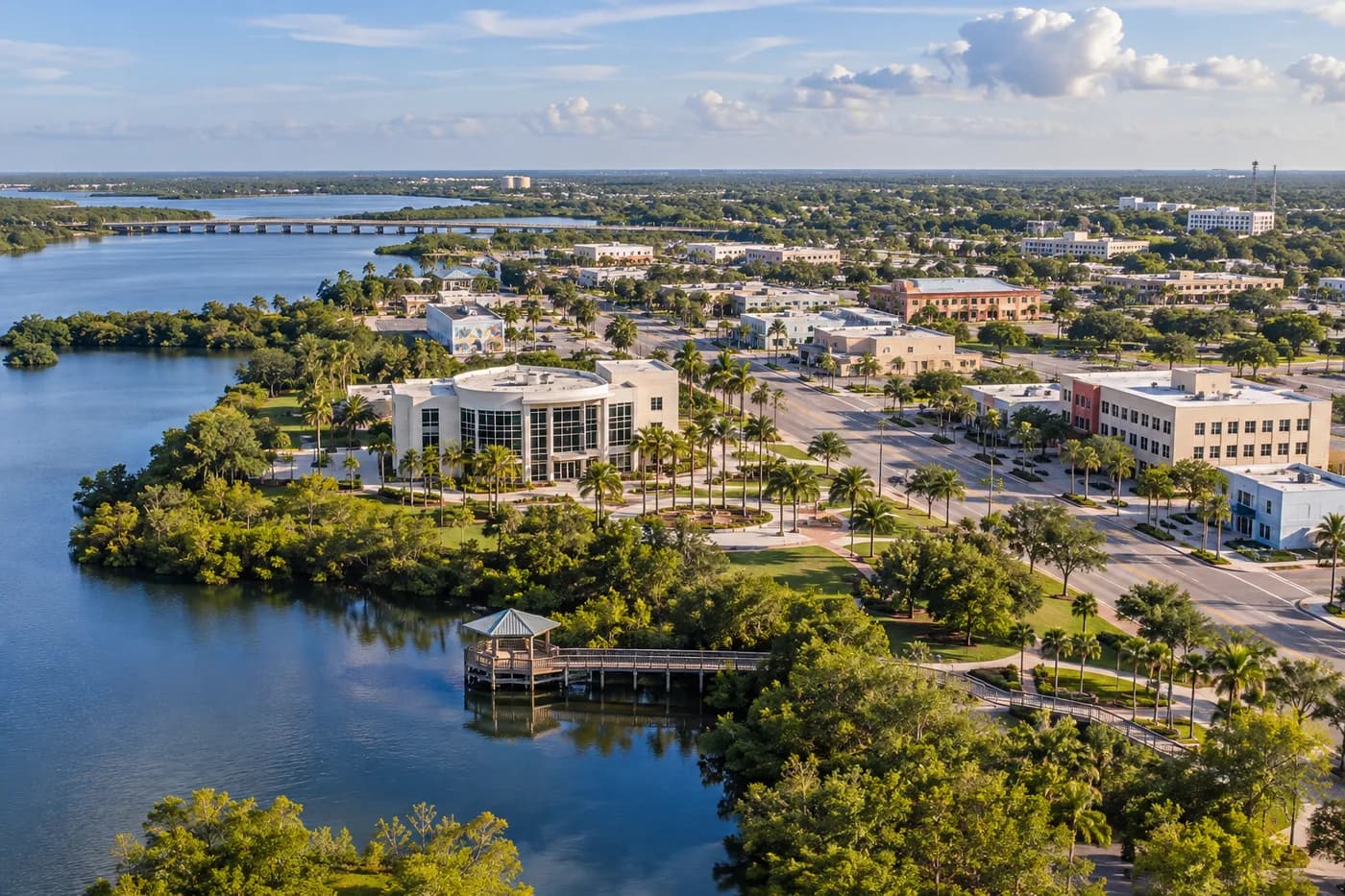 Palm Bay, Florida cityscape