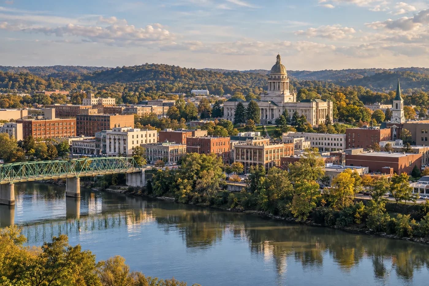 Frankfort, Kentucky cityscape
