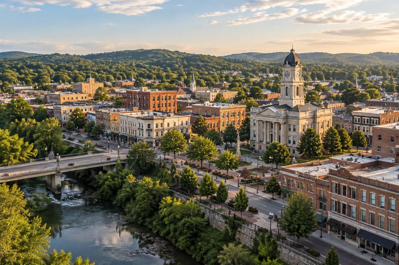 Richmond, Kentucky cityscape