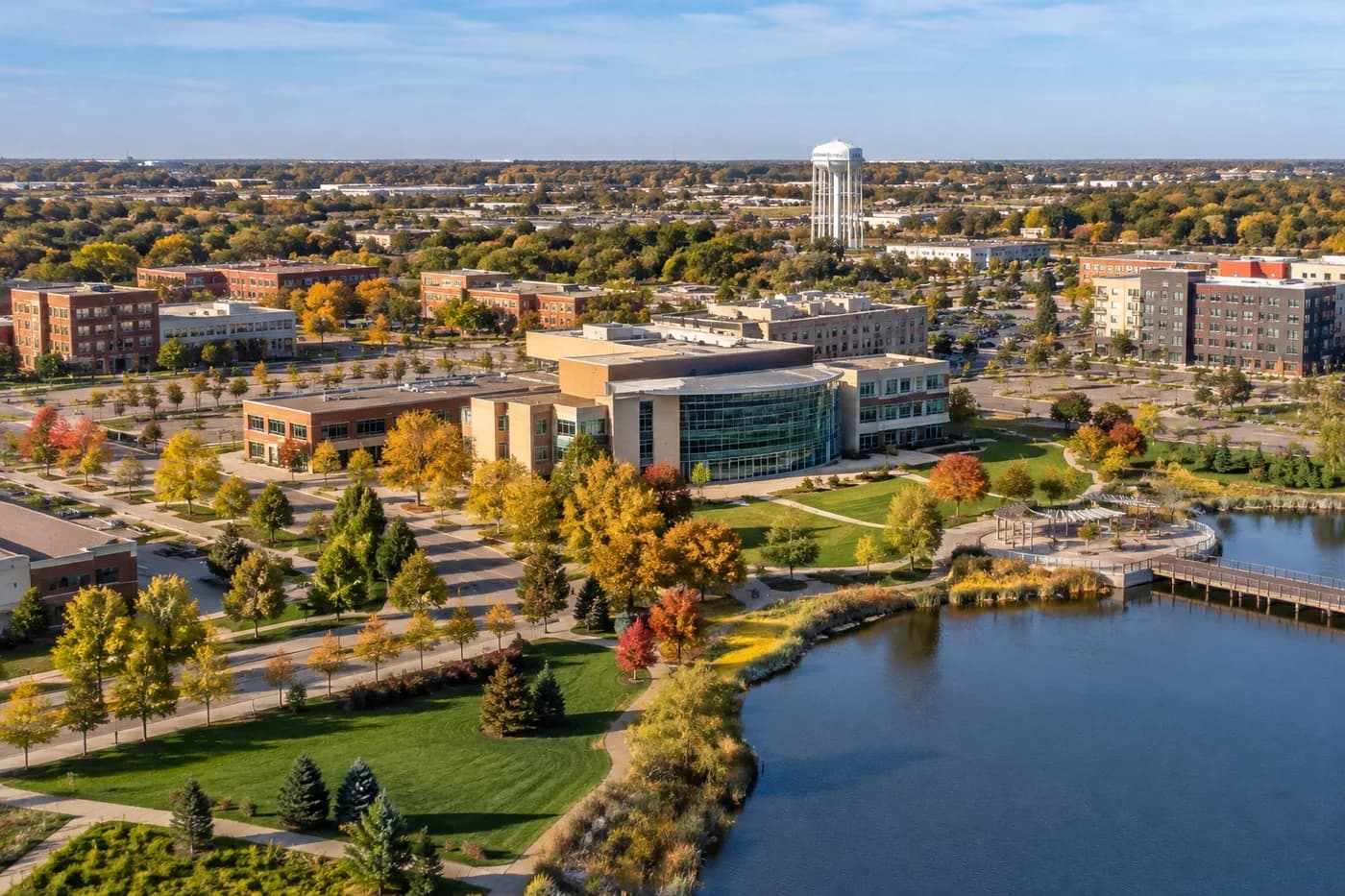 Brooklyn Park, Minnesota cityscape
