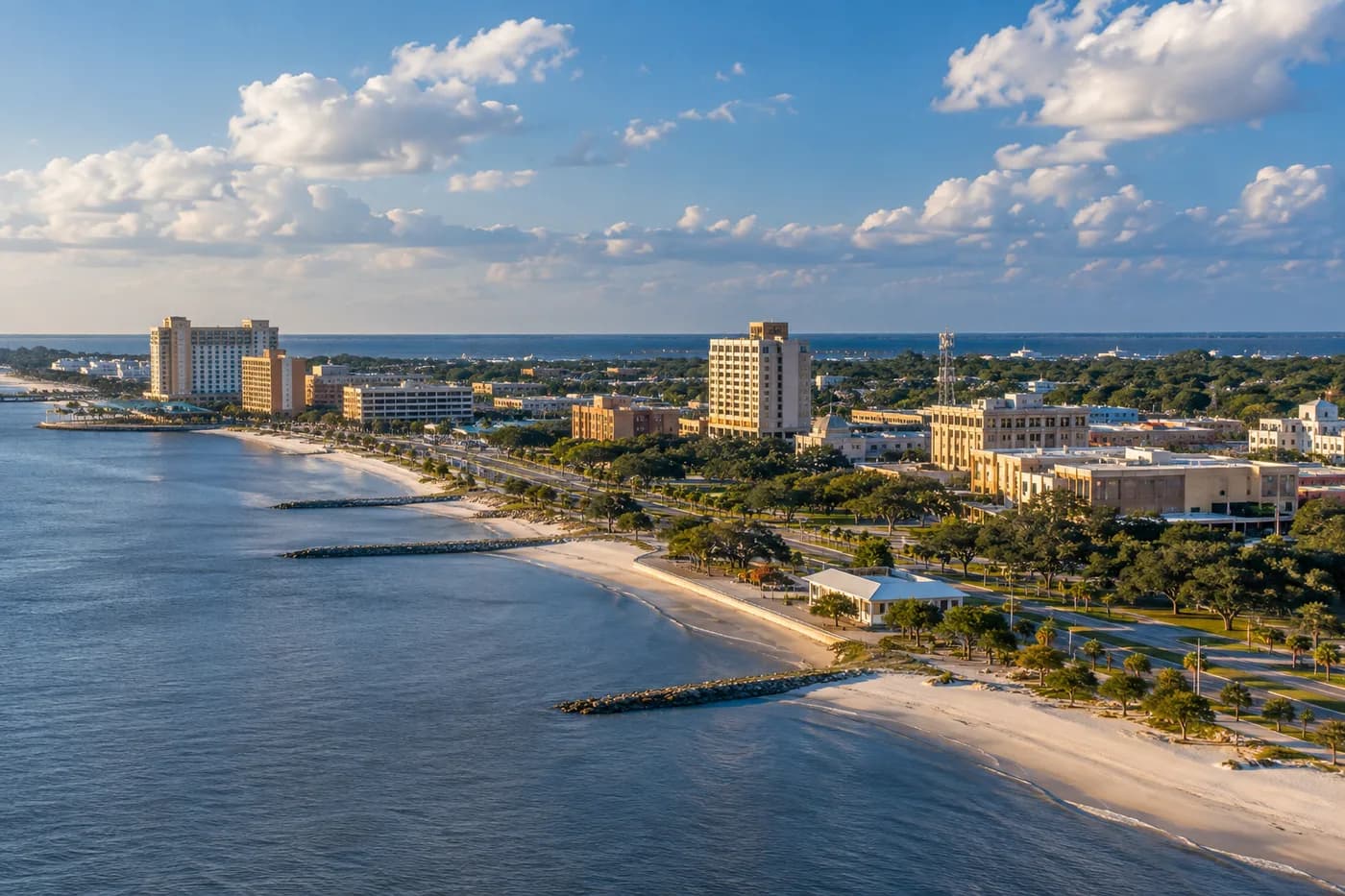 Biloxi, Mississippi cityscape