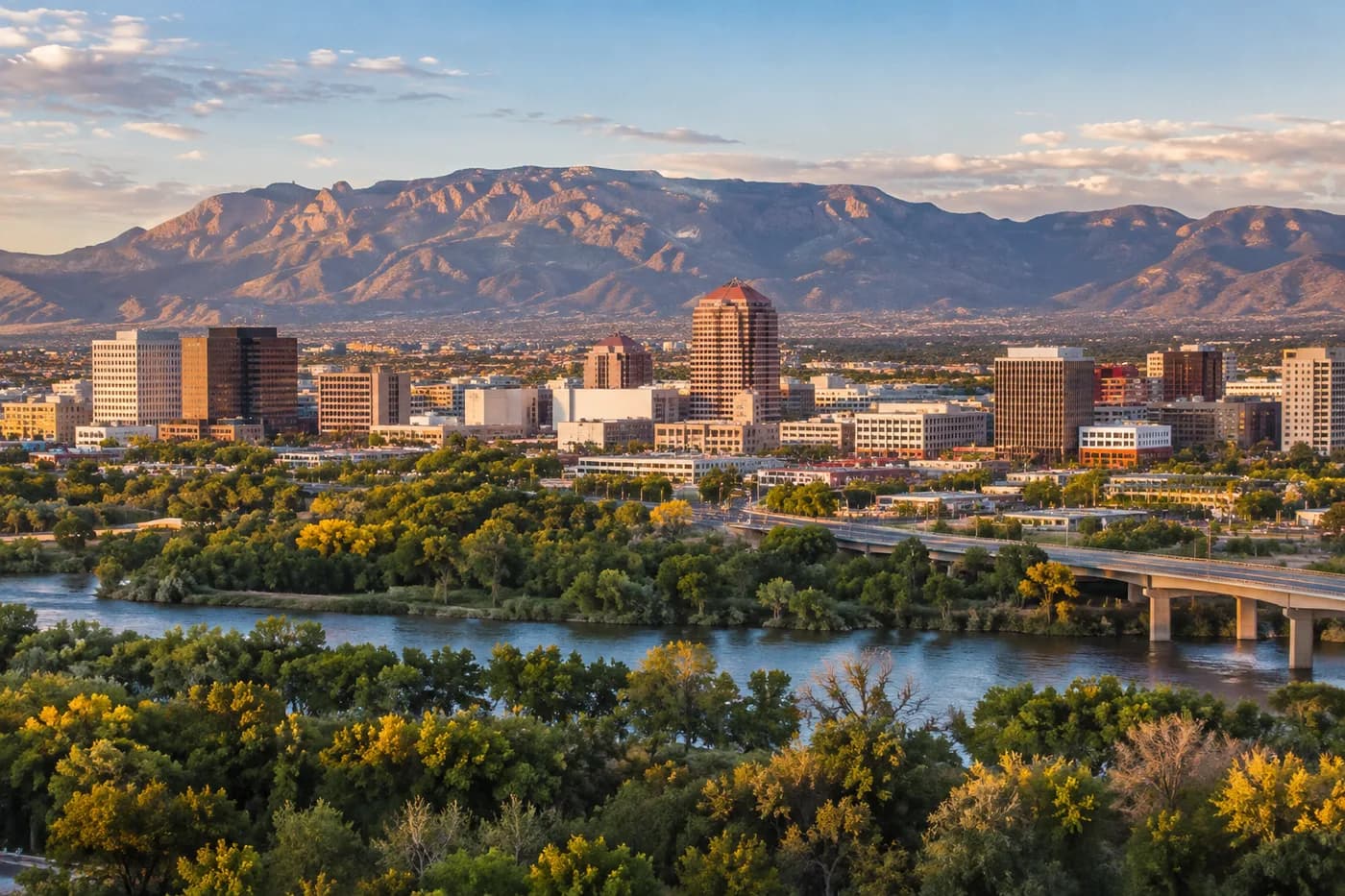 Albuquerque, New Mexico cityscape