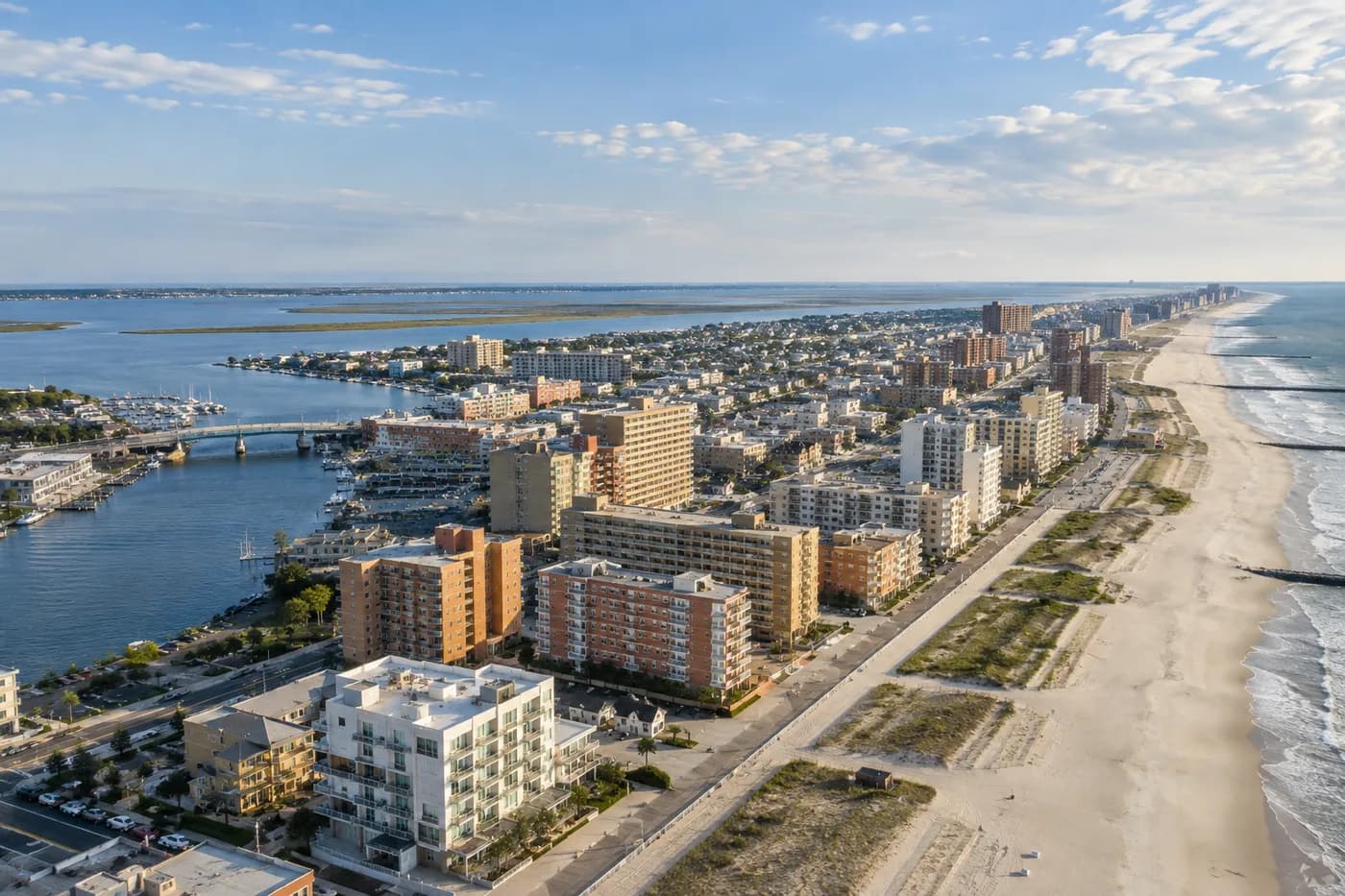Long Beach, New York cityscape