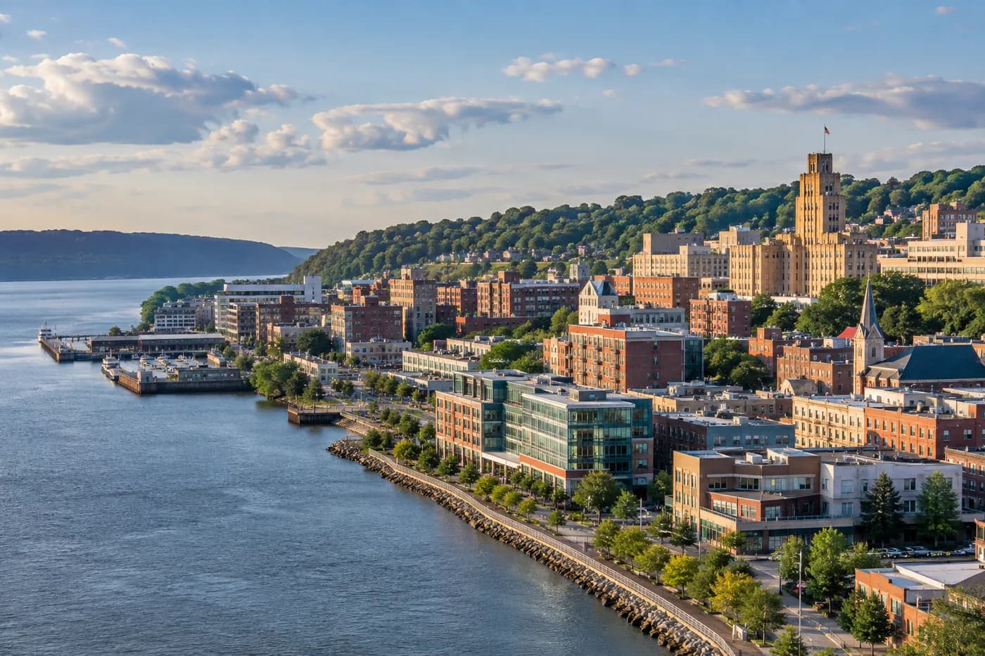 Yonkers, New York cityscape