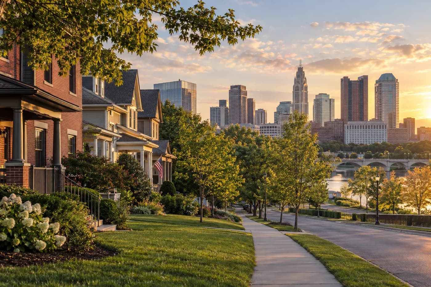 Columbus, Ohio cityscape