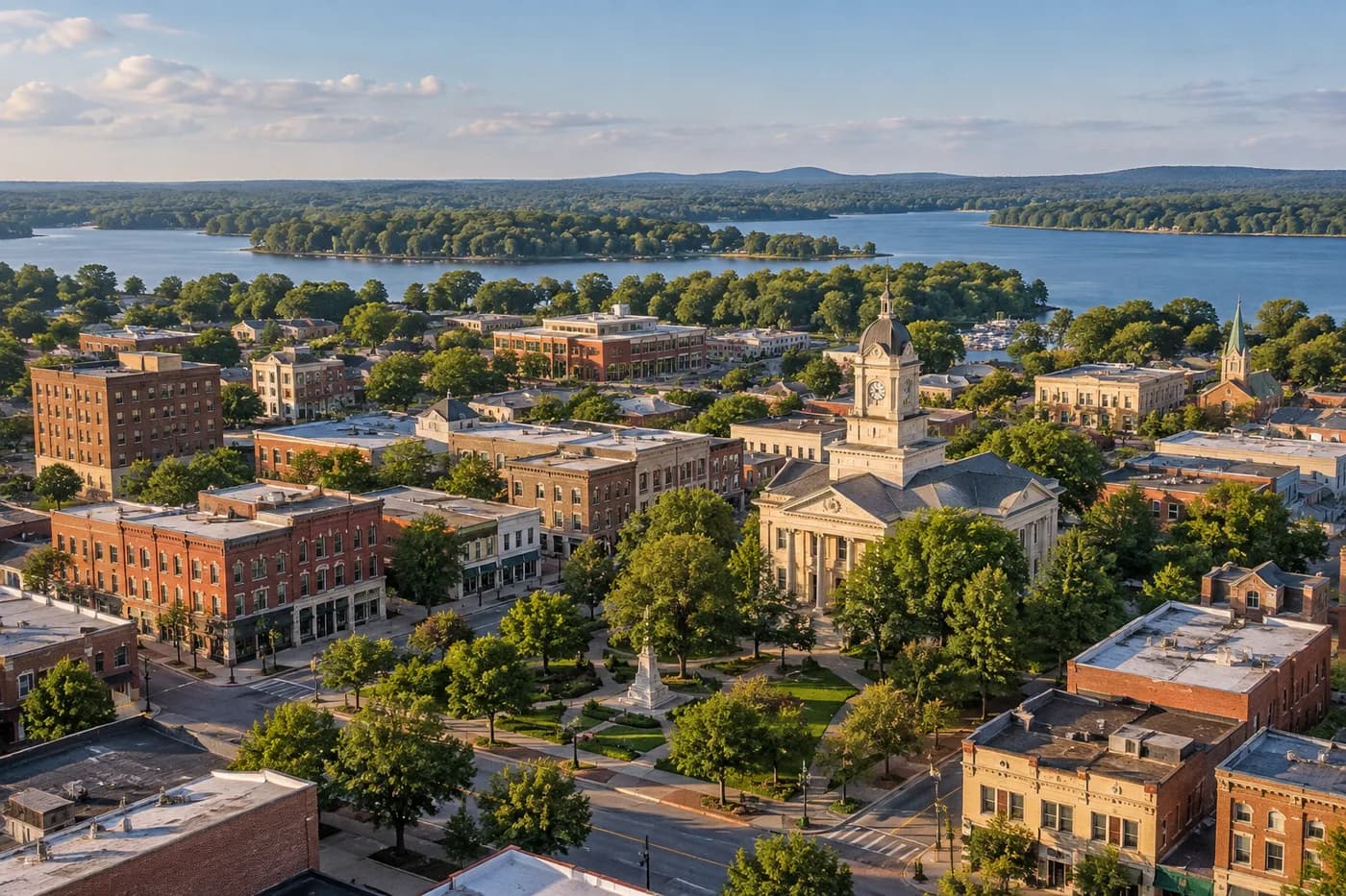 Anderson, South Carolina cityscape