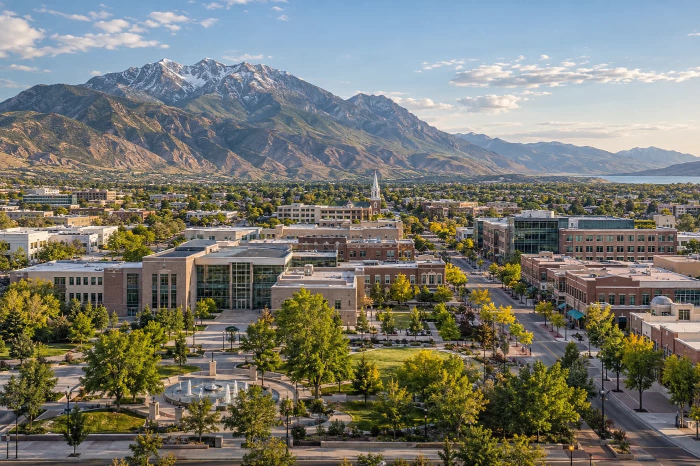 Lehi, Utah cityscape