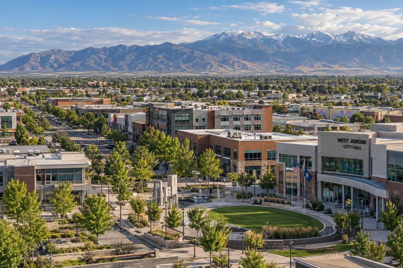 West Jordan, Utah cityscape