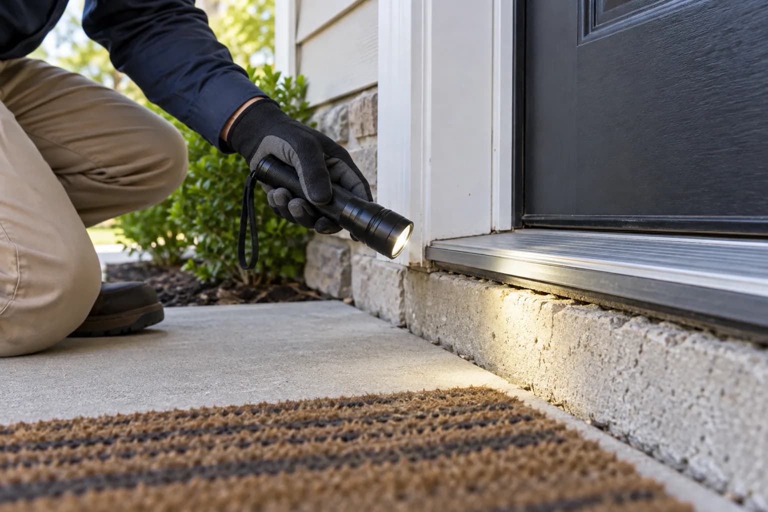 Residential exterior inspection setting